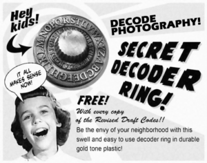 Get Out Your Secret Decoder Rings